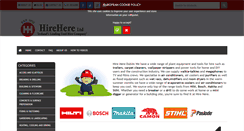 Desktop Screenshot of hirehere.ie