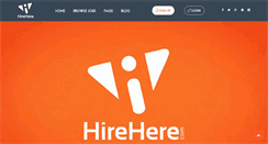 Desktop Screenshot of hirehere.com